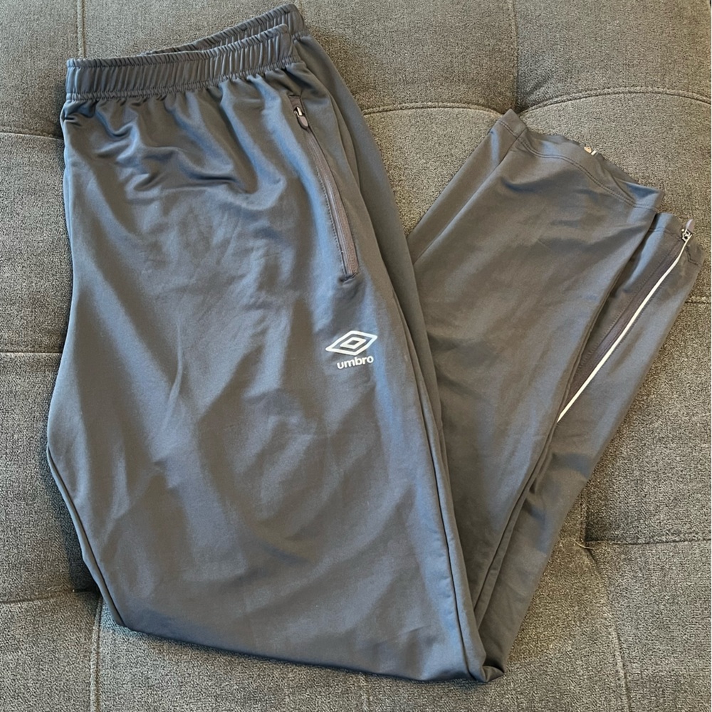 Umbro Men's Gray Jogger Sweatpants